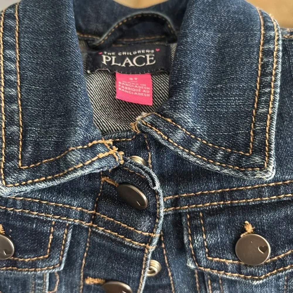 The Children's Place Blue Denim Jacket for Kids 2T